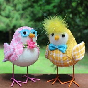 Pair of Spring & Summer Birds